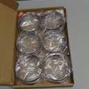 12Pack Tart Rings 3.15 Inch Perforated Tart Ring Stainless Steel, Round Mousse Cake Ring Metal Pastry Mold for Baking Cooking Pastries, small fruit tartet crust 8cm