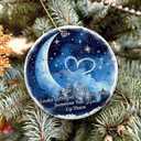 2 x Memorial Ornament 2025  The Sky Looks Different When You Have Someone You Love Up There  Bereavement Sympathy Keepsake Ornament for Loss of Loved One, Remembrance Gift for Family & Friends