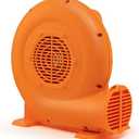 Costzon Air Blower, 380W 0.5HP Bounce House Blower with 25 FT SJTW Wire & Stakes, IPX4 Air Blower for Inflatables, ETL, GFCI Plug, Perfect for Inflatable Bouncer Blower, Jumper, Bouncy Castle Orange