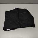 KITCHENAID Fitted Tilt-Head Solid Stand Mixer Cover with Storage Pocket, Quilted 100% Cotton, Matte Black, 14.4"x18"x10", NEW AND IMPROVED FIT