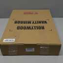 Lighted Vanity Mirror with Lights, Makeup Mirror with Light, 16.7"x 13.2",Three Color Lighting Modes and Dimmable Lighting, Smart Touch Control, 360°Rotation, for Vanity Desk Tabletop, Dressing Room (White)