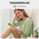 2 x Disposable Vinyl Gloves, Food Safe, Latex-Free Powder-Free Clear Plastic Gloves for Cooking, House Clean, Food Prep (M)