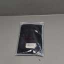 Wealurre Cotton Bikini Women's Breathable Panties Seamless Comfort Underwear(3128S,Black) Small