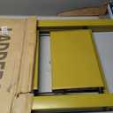 BEFITMACE 3 Step Stool Foldable Ladder, Lightweight Aluminum Step Ladder