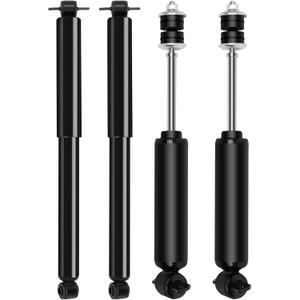 ECCPP shock Struts shock absorbers for 1987-2005 for Chevrolet Blazer,1982-2003 for Chevrolet S10,1983-1994 for Chevrolet S10 Blazer shock Struts for 344041 344040 Front and Rear shocks