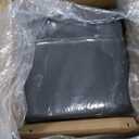 Comhoma Recliner Chair PU Leather Rocking Sofa with Heated Massage, Black