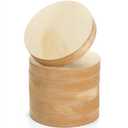 DEAYOU 6 Pack MDF Circle, 6" Round Unfinished Wood Board for Crafts, 1" Thick Wood Block for Centerpiece, DIY