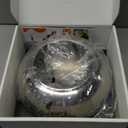 Aieve Snack Coater Compatible with KitchenAid Tilt-Head Stand Mixer for Making Chocolate Covered Almonds, Pistachio, Peanut, Freeze Dried Strawberry, Raisin, Macadamia Nuts and Blueberry