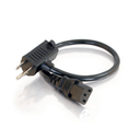 Universal Power Cord With Extra Outlet