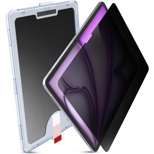 MOBDIK 1 Pack Privacy Screen Protector Compatible with iPad Air 13 M4/M3/M2 2026/2025/2024, Anti Spy, 9H Tempered Glass, EZ Kit