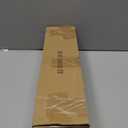 Antique White Curtain Rods for Windows 48 to 84 inch,1" Adjustable Heavy Duty Window Curtain Rod with Leaf Finials,Rustic Decorative Drapery Rods Set,Size:36-88''