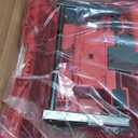 12V Electric Kids Ride On Truck for Kids Ages 37-96 Months, Ride On Toys Car with 5MPH Max Speed, Remote Control, Accelerator Pedal, Treaded Tires, Steering Wheel, Music and Story, Red