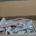 Ingenuity Comfort 2 Go Compact Portable 6-Speed Cushioned Baby Swing with Music, Folds Easy, 0-9 Months 6-20 lbs (Pink Flora the Unicorn)