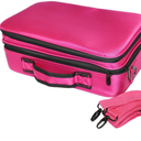 Ochine Travel Makeup Case Cosmetic Case Storage Multilayer Cosmetic Makeup Train Case Portable Makeup Bag Large Cosmetics Makeup Box Organizer with Shoulder Strap for Women Girls (Ship from USA)