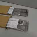 2 Pack Adjustable Expandable Drawer Dividers Organizers Plastic Separators for Bedroom Bathroom Closet Kitchen Dresser