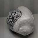 Super Soft Body Pillow, Snow Leopard/Grey Cheetah