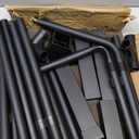 Heeyoo Elevated Dog Bed, Cooling Raised Pet Cot with Chew Proof Washable Breathable Mesh and Metal Frame, Portable Dog Cot Bed with No-Slip Feet for Outdoor or Indoor Use (60"L x 36"W x 9.3"H, Brown)