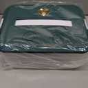 LOEZ Cookie Carrier, 4-Tier Cookie Storage Container with Lid, Green, 12"L x 9"W x 5.71"H