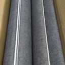 Upholstered Wall Mounted Headboard, Acoustic Panel, Peel and Stick Wall Padding, Dark Grey Dorm Towel Fabric, 4-Pack