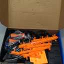 Slot Car Race Track with 4 High-Speed Racing Cars Battery or Electric Race Car Toy for Kids Boys, Dual Racing Game 2 Hand Controllers Toys for Girls Children Age 6,7,8-12 Years Old