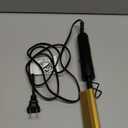 DAN Technology hot Comb Electric for Wigs, 450℉Small hot Comb for Edges, Low and high Temperatures, Hair straightening Comb for Black Hair, Portable & Dual Voltage for Travel & Home