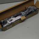 CCCEI 3 Modular Pegboard Strip Storage, Metal Peg Slat Wall Mount for Garage, Basement, Garden, Laundry Room Organization. Flexible Tool Organizer for Rake, Shovels, Crafting. Gifts for Men, Black.