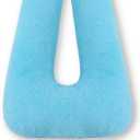 FHSGGP Travel Pillow Cushion for The Back Seat of Car Car Pillow for Kids A Sleeping Artifact Suitable for Long-Distance Travel of Adults and Children Travel Pillow for Kids Blue