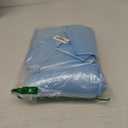 Satin Chair Sashes Ties - Babenest Upgraded 50 pcs Chair Ribbons Bows for Wedding Banquet Party Christmas Baby Shower Events Decoration (Baby Blue)