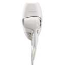 Conair Wall-Mount Hair Dryer, 1600W Hair Dryer with LED Night Light, Wall Mount Blow Dryer