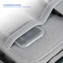 External Hard Drive Case (5" Interior) Shockproof, Water-Resistant and Lightweight Tech Organizer Travel Case for Hard Drive and Computer Accessories with Mesh Pocket & Lanyard