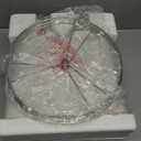 PoKat 23" Matte-Textured Ceramic Table Lamps Set of 2 for Bedroom, Stone-Like Modern Bedside Lamps for Night Stands, Farmhouse Nightstand Table Lamps Decor for Living Room End Table Black