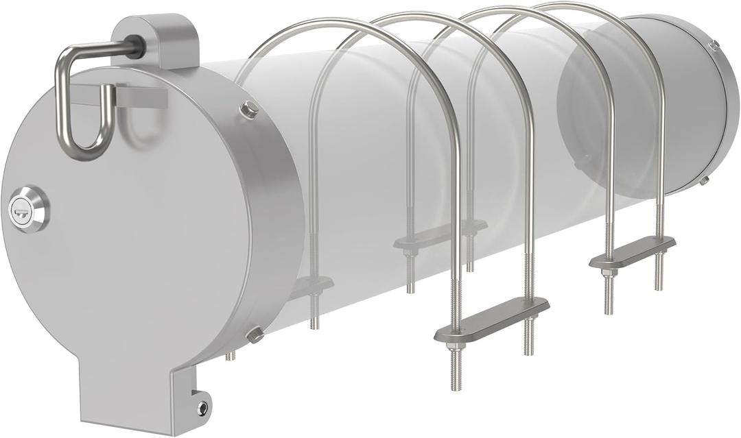 Conduit Carrier Kit for Safe Transport and Hold of 4" PVC Pipe, Reliable Protection Locking Mechanism Strong Stability, Silver