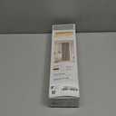 100% Blackout Fabric Folding Door Curtain with Magnetic Closure - Accordion Style for Sliding Doors, Closets,Wardrobe and Temporary Door Solutions Doorway CurtainsW42 x L78, Black1 Panel