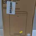 EKO Madison Matte Stainless 50 Liter/13.2 Gallon Step Trash Can w/Inner Liner - Fingerprint Resistant Finish