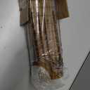 UNISHADES Cordless Bamboo Roman Shades for Windows, Blinds Size (35.5" W 64" H) Colour (Highfield Teak)