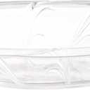 Premium Quality Elegance Heavyweight Plastic bowls, Wedding and Party Dinnerware Plastic bowls, 14 oz. Crystal Clear - Value Pack 20 Count