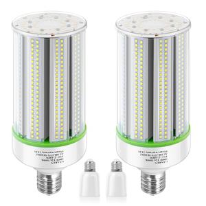 2-Pack 100W LED Corn Bulbs,5000K,AC110-277V,14000lm,E26/E39 Base,LED Replacement Metal Halide HID CFL for Commercial Industrial Lighting Warehouse High Bay Light Fixture Garage Workshop