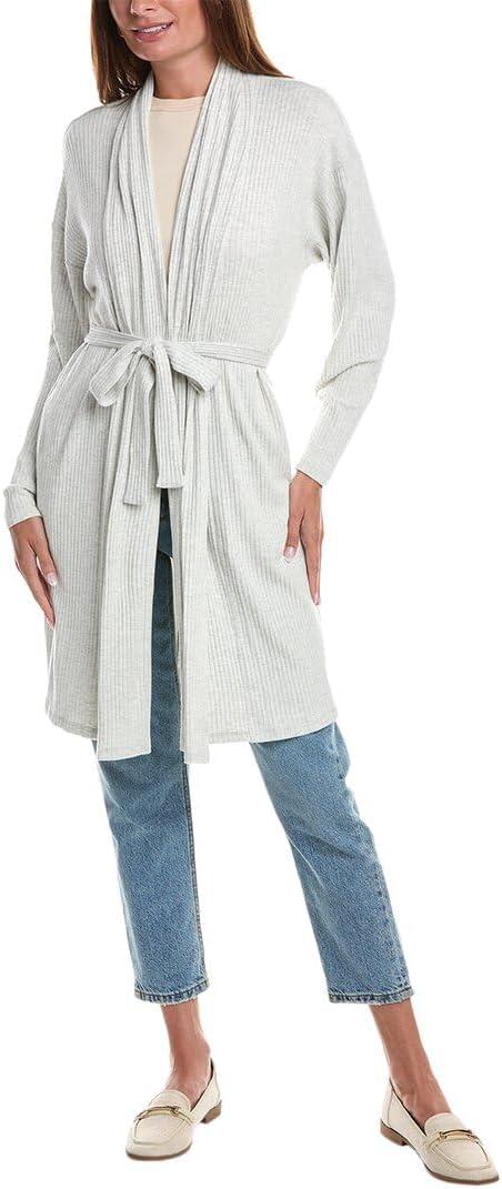 Velvet by Graham & Spencer Women's Mary Lux Rib Tie Sweater (Medium)