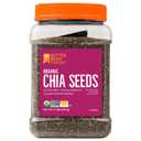 BetterBody Foods Organic Chia Seeds, Non-GMO, Great Taste, 2 Pound (EXP 06/02/27)