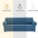 Joccun Stretch Couch Cover Slipcovers, 1-Piece Sofa Covers for 3 Cushion Couch Spandex Jacquard Washable Furniture Protector Cover for Living Room,Kids,Pets(Sofa,Niagara)