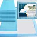 100 Count Bed Pads 30"x36" (No Adhesive Strip) Thicken Adults Incontinence Underpads Disposable, Heavy Duty Absorbent Chucks Waterproof, XL Extra Large Puppy Pee Training Pad