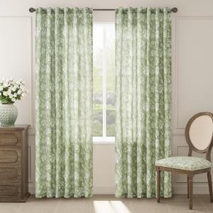 jinchan Linen Floral Curtains for Living Room with Printed Flower 84 Inches Long Light Filtering French Country Back Tab Rod Pocket Sage Green Window Curtain Set Farmhouse Drapes 2 Panels jinchan Linen Floral Curtains for Living Room with Printed Flower 84 Inches Long Light Filtering French Country Back Tab Rod Pocket Sage Green Window Curtain Set Farmhouse Drapes 2 Panels