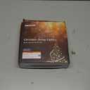 JMEXSUSS 400 LED White Christmas Lights Outdoor Decorations, 132ft Christmas Tree Lights with Remote, Indoor String Light Plug in for House Xmas Bush Decor