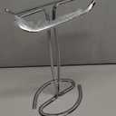 iDesign Metal Hand Towel Rack, The Axis Collection  Holds 2 Hand Towels, 7.75 x 6.25 x 13.5, Chrome