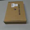 MICHEL ROUEN Golf Shirts for Men Short Sleeve Lightweight Quick Dry Pin Striped Casual Collared Polo Shirts (L)