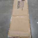 VEVOR Handrails for Outdoor Steps, Fit 1 or 5 Steps Outdoor Stair Railing, Black Wrought Iron Handrail, Flexible Front Porch Hand Rail, Transitional Handrails for Concrete Steps or Wooden Stairs