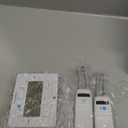 AcuRite Matte White Digital Wireless Fridge and Freezer Thermometer for Home and Restaurants with Alarm and High/Low Temperature Records (00523M)