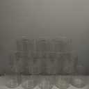 12 Pcs Plastic Ice Bucket Clear Flower Vases 6L Large Champagne Beer Buckets Classic Transparent Wine Chiller Tub Portable Wine Cooler Bucket Multipurpose Trash Can Wastebasket for Party Bar Kitchen