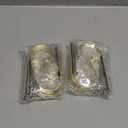 Loncaster Christmas Stocking Holders for Mantle Set of 6, Non-Slip Adjustable Stocking Holders, Stocking Hanger for Christmas Party Decorations(Gold)