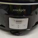Crock-Pot 7 Quart Oval Manual Slow Cooker, Stainless Steel (SCV700-S-BR), Versatile Cookware for Large Families or Entertaining